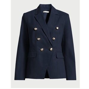 Navy Blazer by Free Assembly